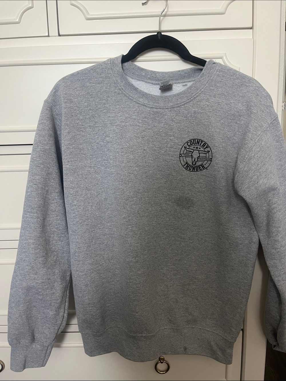Women’s Crewneck Sweatshirt - Gray